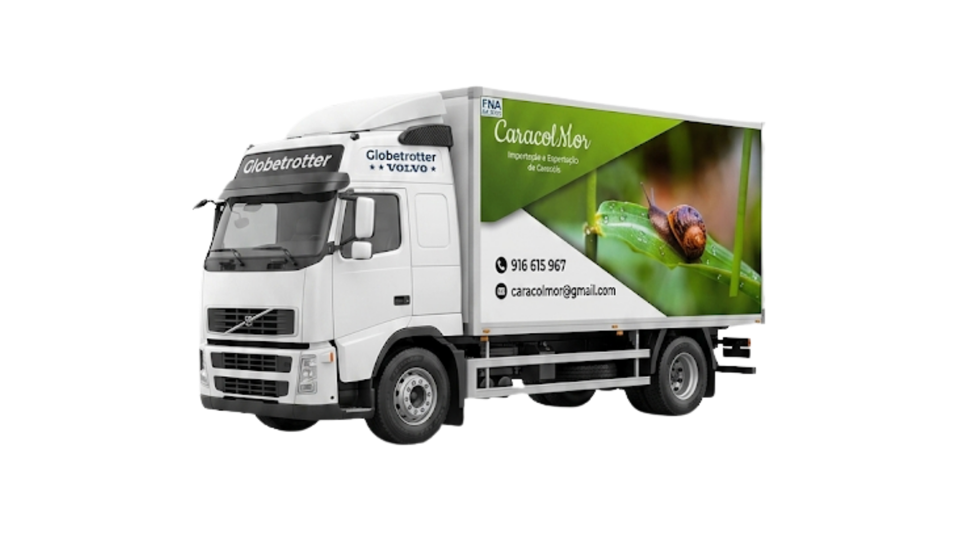 Camião de distribuição Caracolmor
